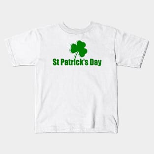 St Patrick's Day Design Kids T-Shirt